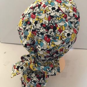 scrub cap, chef cap, chemo cap